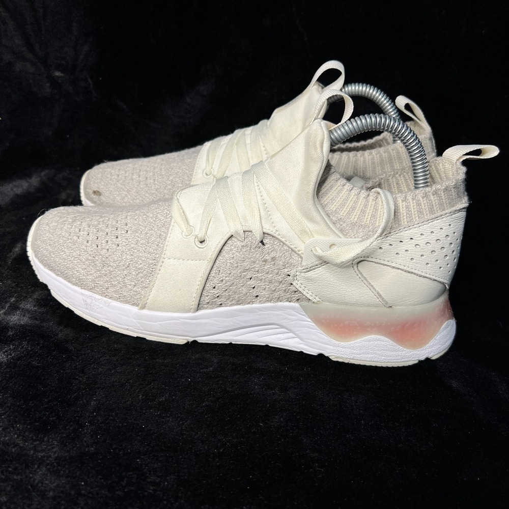Asics Gel Lyte 5 Sanze Knit H8k1n Mens 7.5 Running Shoes White Athletic Sneakers